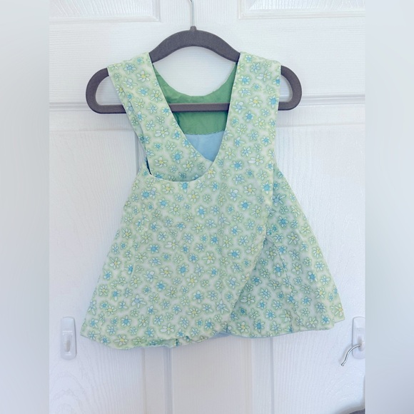 Retro Handmade Girls Play-Romper - Picture 2 of 2